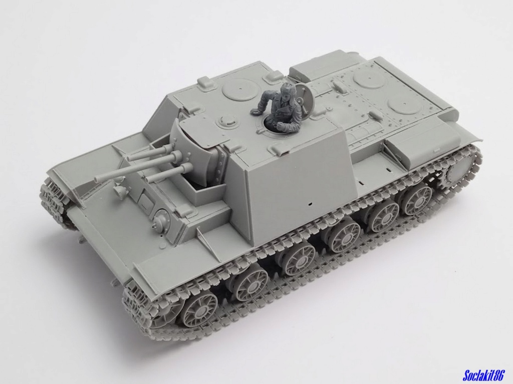 * 1/35 - KV-7 model 1941 / Object 227 - Trumpeter 09503  0285