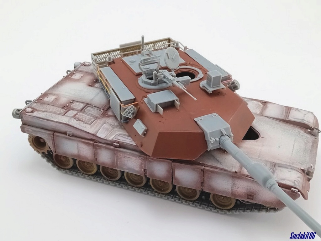 Fin de montage / restoration d'un M1A1AH Abrams au 1/35 (Dragon 3533) 0574