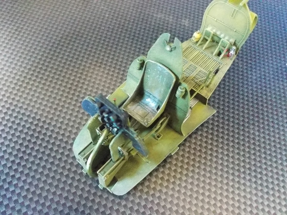 U.S. Multiple Gun Motor Carriage M16 1/35 Tamiya FINI !!!!!!!! 0612