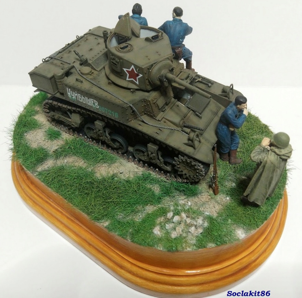 [Academy - Mini Art - Evolution Miniature] 1/35 - M3A1 Stuart vers Voronezh été 1942  06166