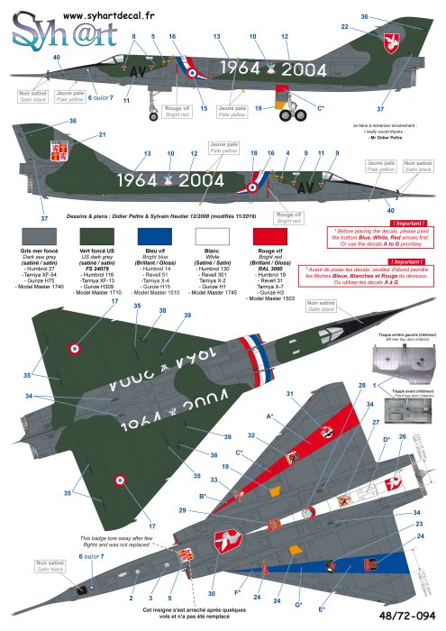 1/48 - Mirage IVA - Heller + Divers - Page 2 094_pl10