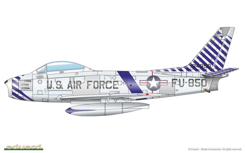 1/48 - North American F-86F-30 Sabre  - Eduard  1163-b10