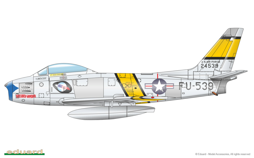 1/48 - North American F-86F-30 Sabre  - Eduard  1163-d10