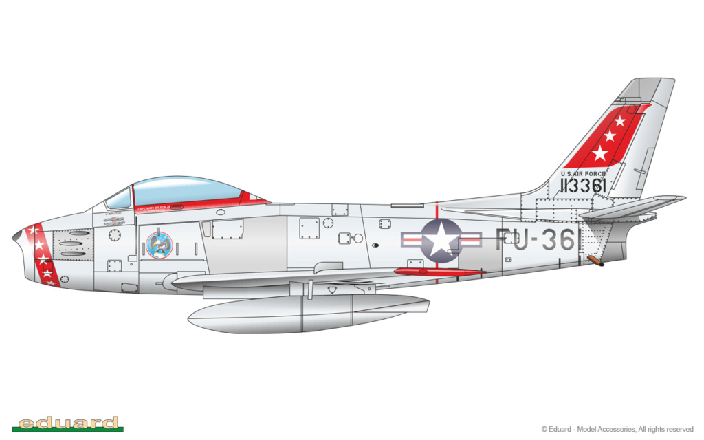 1/48 - North American F-86F-30 Sabre  - Eduard  1163-e10