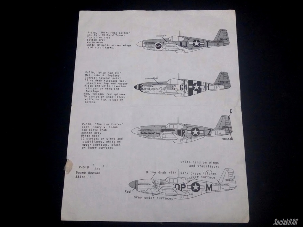 1/48 - North American P-51 B/C  - ICM 48121 1665