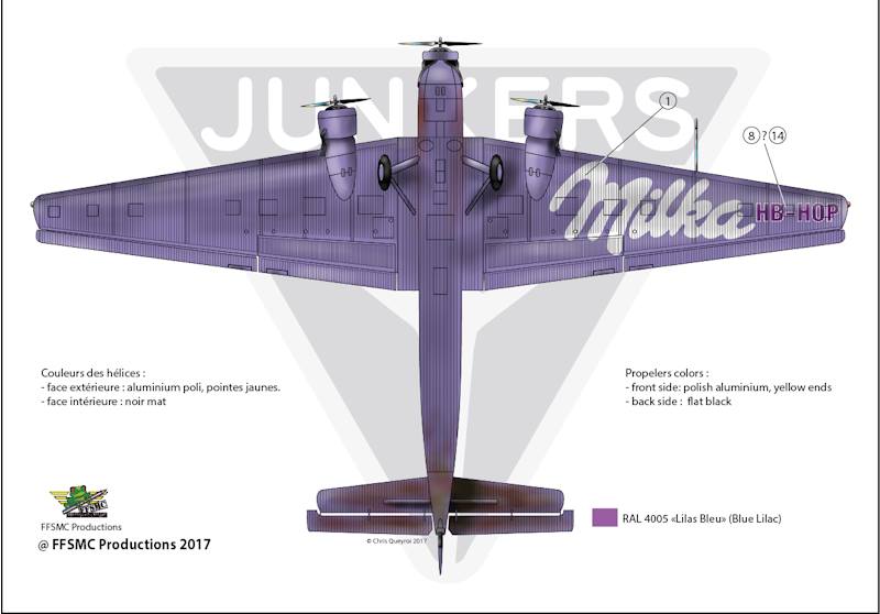 1/72 - Junkers Ju-52 "Milka" - Italeri et décals Karaya et FFSMC 17884010