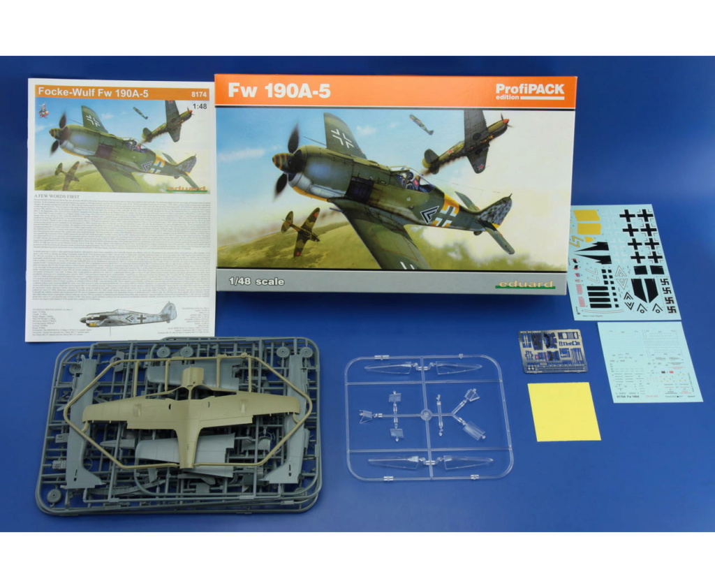 [GB Eduard] FW 190 A-5 codé D5 + XV du 10/NJG-3 "Nachtjagdkommando 190" (Eduard  Profipack 8174 au 1/48) 8174_011