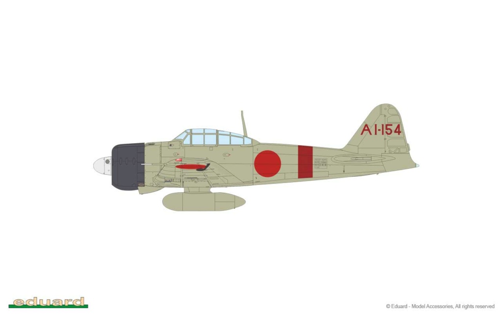 Mitsubishi A6M2 ZERO model 21  [Eduard] 1/48 84189-11