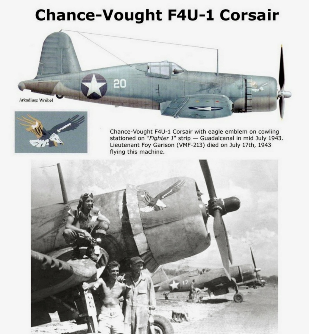 1/48 - Chance Vought F4U-1 et 2 Corsair "Birdcage" - Hobby Boss et Tamiya  8a737b10