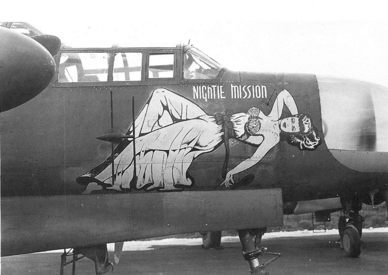 Northrop P-61A s.n 425526 "Mightie Mission" du 6th NFS - Saipan - été 44 (hobby boss 1/48) C48c3b11