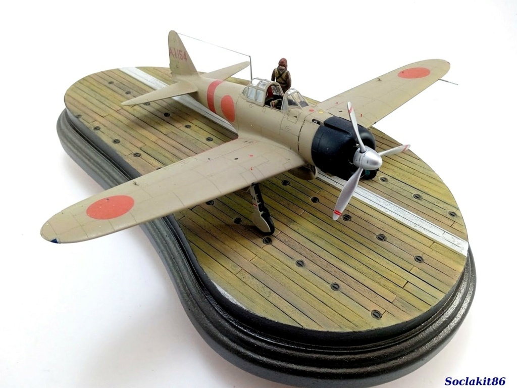 Mitsubishi A6M2 Zero model 21 n°5289/AI-154 de l'EV1 Takashi Irano [Eduard]  1/48  E24