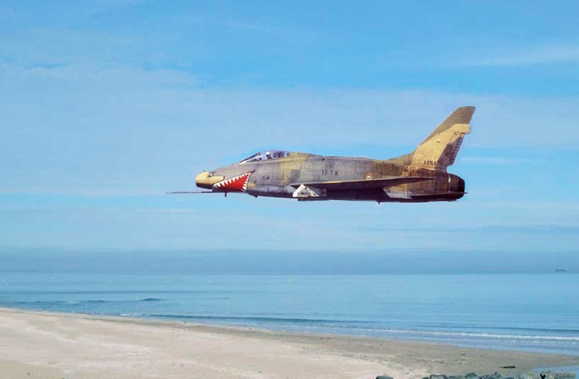 1/48 - North American F-100 D Super Sabre - Trumpeter F-100d10