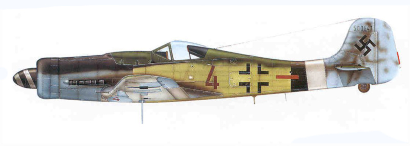 Focke Wulf FW 190D-9 W.Nr. 500647 du 7/JG-26 - Hustedt 1945 (Revell 1/32) Focke-29