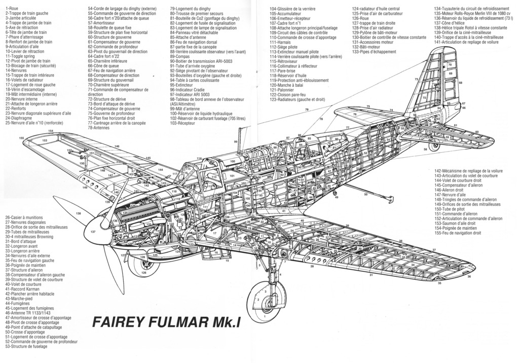 Fairey Fulmar Mark II (Eduard réf 1130 Limited Edition 1/48 ) Fulmar10