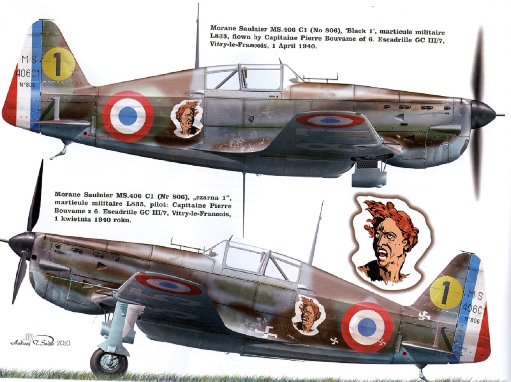 * 1/32 - Morane Saulnier MS 406  -  Azur /AB Toys + décals Kagero Top Colors  Img03010