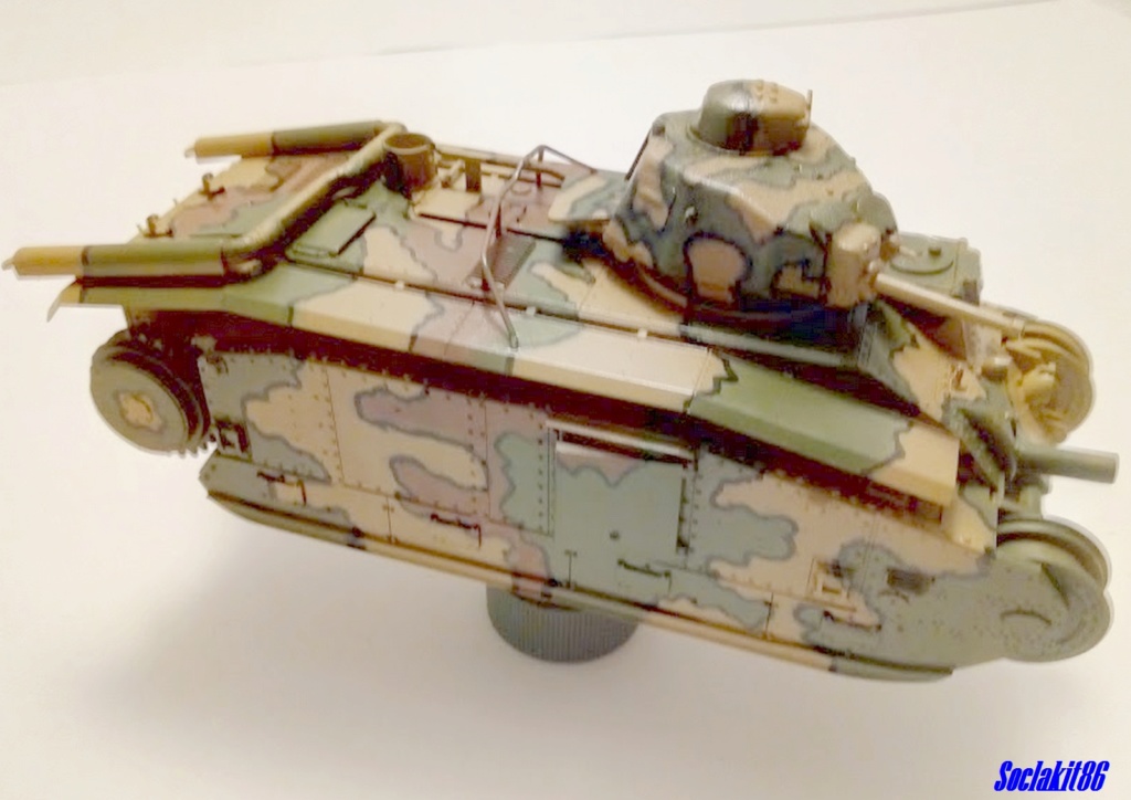 Fil rouge 2020 : B1 bis n°205 / 0 "Indochine" ( Tamiya 1/35) *** Terminé en pg 3 M1725