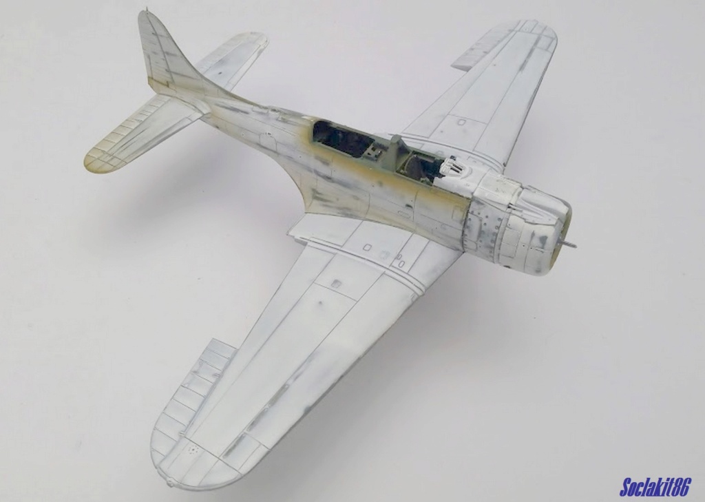 Douglas SBD-1 Dauntless (Accurate Miniature 1/48) "The US Marines Corps Golden Wings" M1825