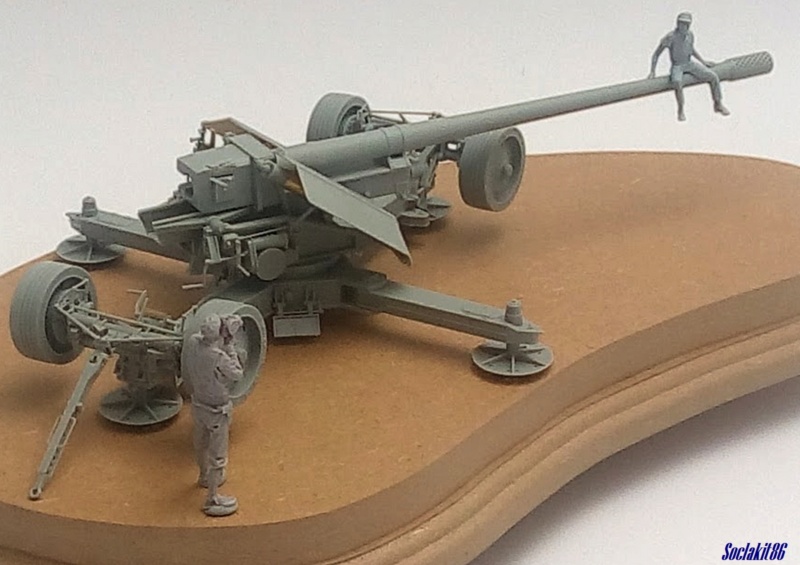 1/35 - Krupp 12,8 cm PaK 44  - GWH réf L3526  M1845