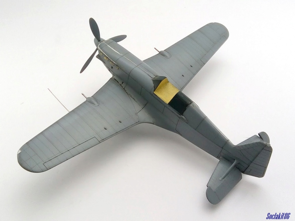 * 1/32 - Morane Saulnier MS 406  -  Azur /AB Toys + décals Kagero Top Colors  M2047