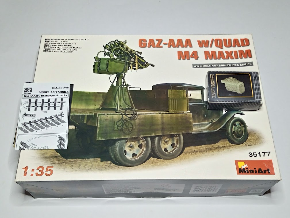 GAZ-AAA &  M4 Maxim (Mini Art 35177 ) M2053