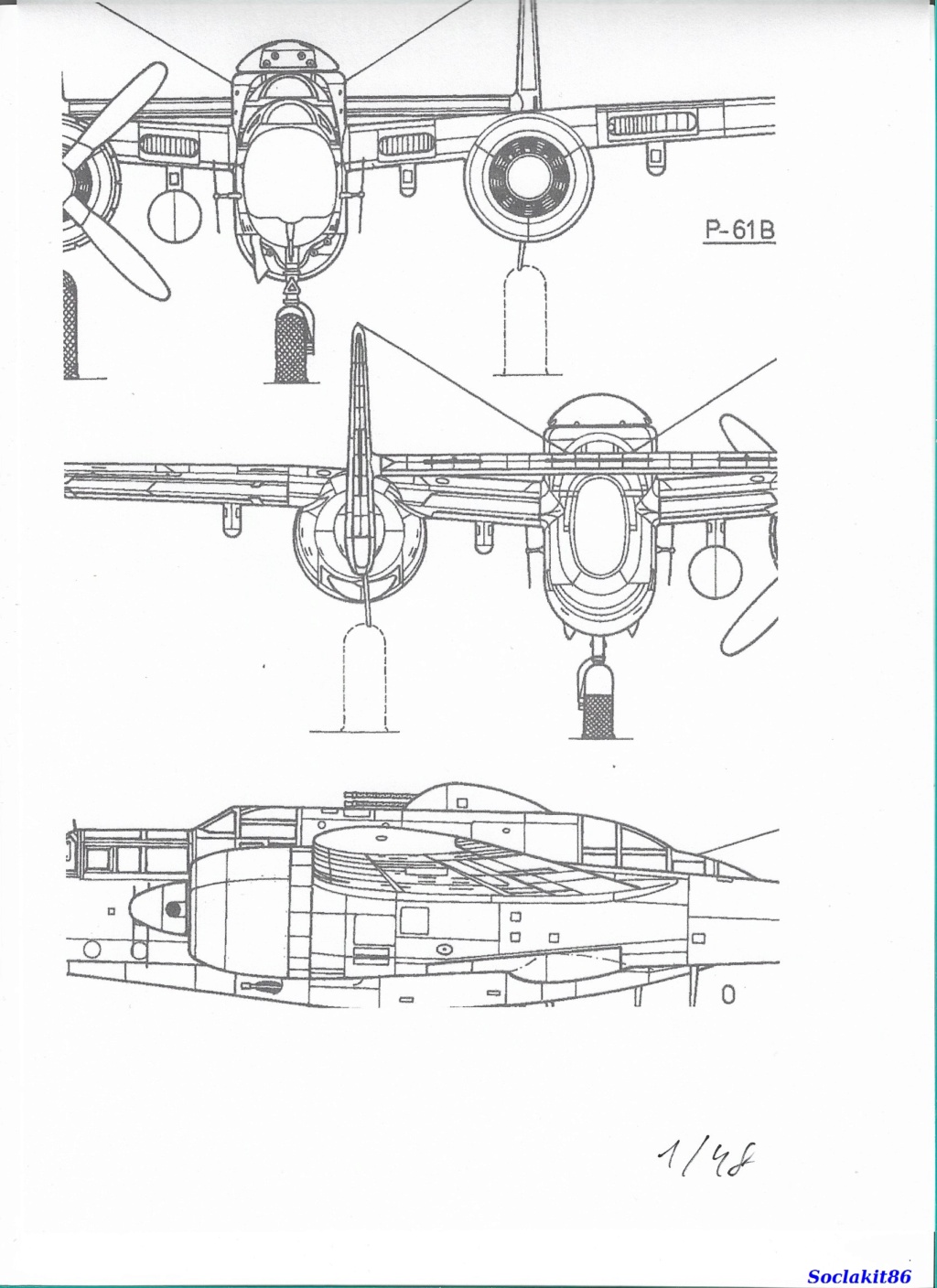 1/48 - Northrop P-61A Black Widow - Hobby Boss - Page 3 M2652