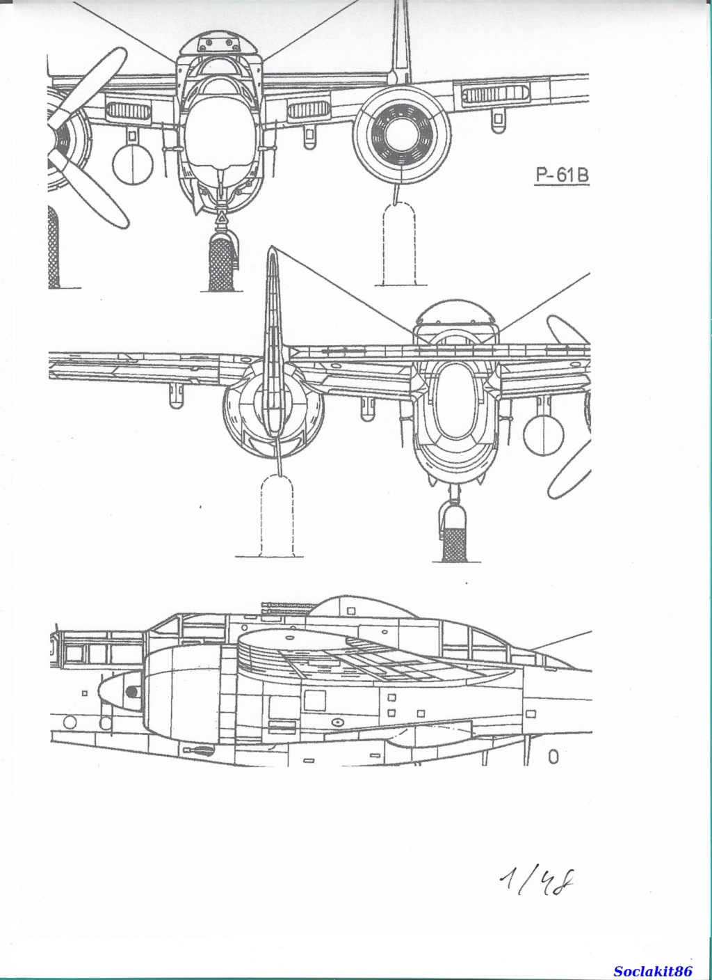 1/48 - Northrop P-61A Black Widow - Hobby Boss  - Page 3 M2652