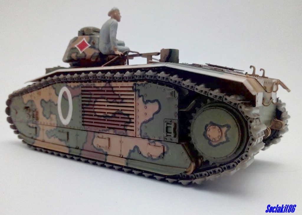 Fil rouge 2020 : B1 bis n°205 / 0  "Indochine" ( Tamiya 1/35) *** Terminé en pg 3 M2818