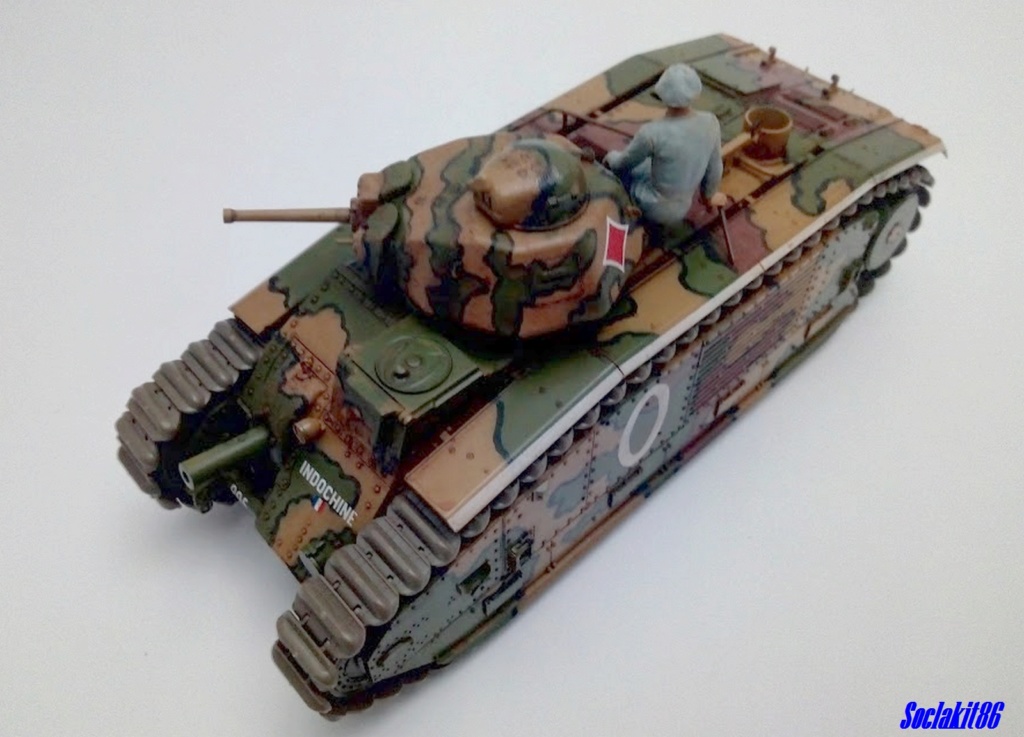 Fil rouge 2020 : B1 bis n°205 / 0 "Indochine" ( Tamiya 1/35) *** Terminé en pg 3 M3118