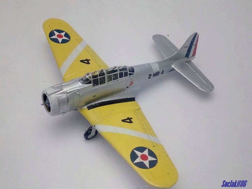 Douglas SBD-1 Dauntless (Accurate Miniature 1/48) "The US Marines Corps Golden Wings" M3520