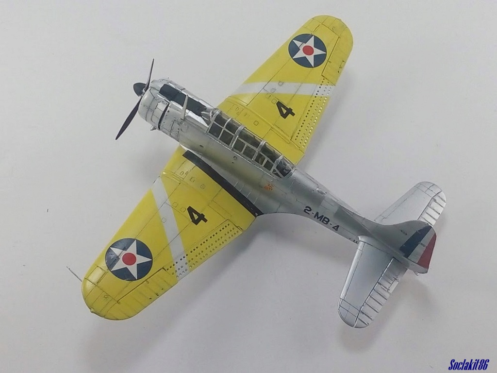 Douglas SBD-1 Dauntless (Accurate Miniature 1/48) "The US Marines Corps Golden Wings" M4026