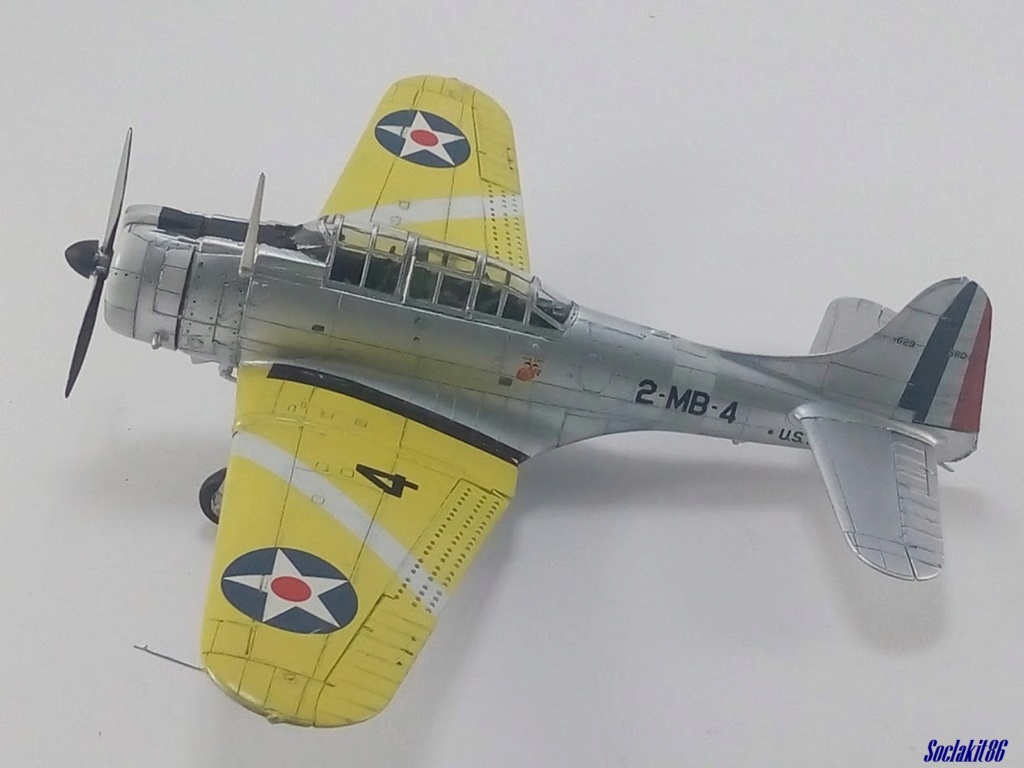 Douglas SBD-1 Dauntless (Accurate Miniature 1/48) "The US Marines Corps Golden Wings" M4129