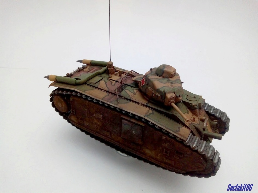 Fil rouge 2020 : B1 bis n°205 / 0  "Indochine" ( Tamiya 1/35) *** Terminé en pg 3 - Page 3 M4916