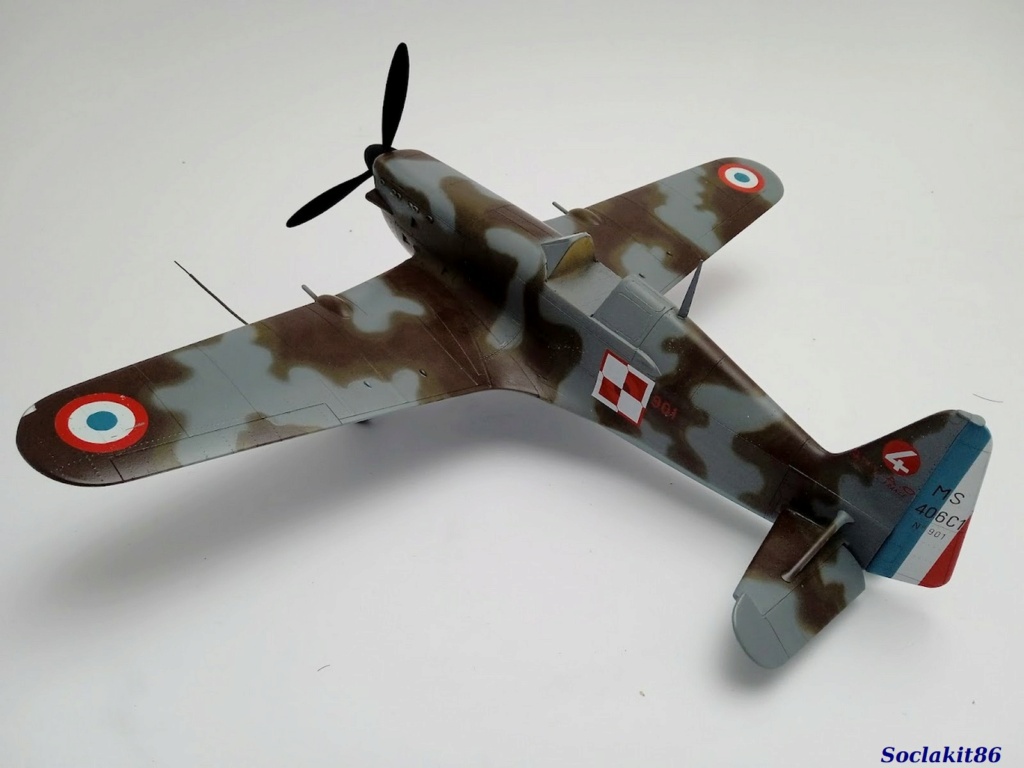 * 1/32 - Morane Saulnier MS 406  -  Azur /AB Toys + décals Kagero Top Colors  - Page 4 M5452