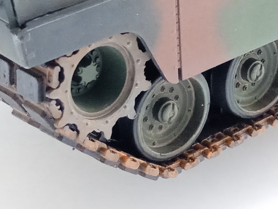 Fin de montage / restoration d'un M1A1AH Abrams au 1/35 (Dragon 3533) - Page 3 M6031