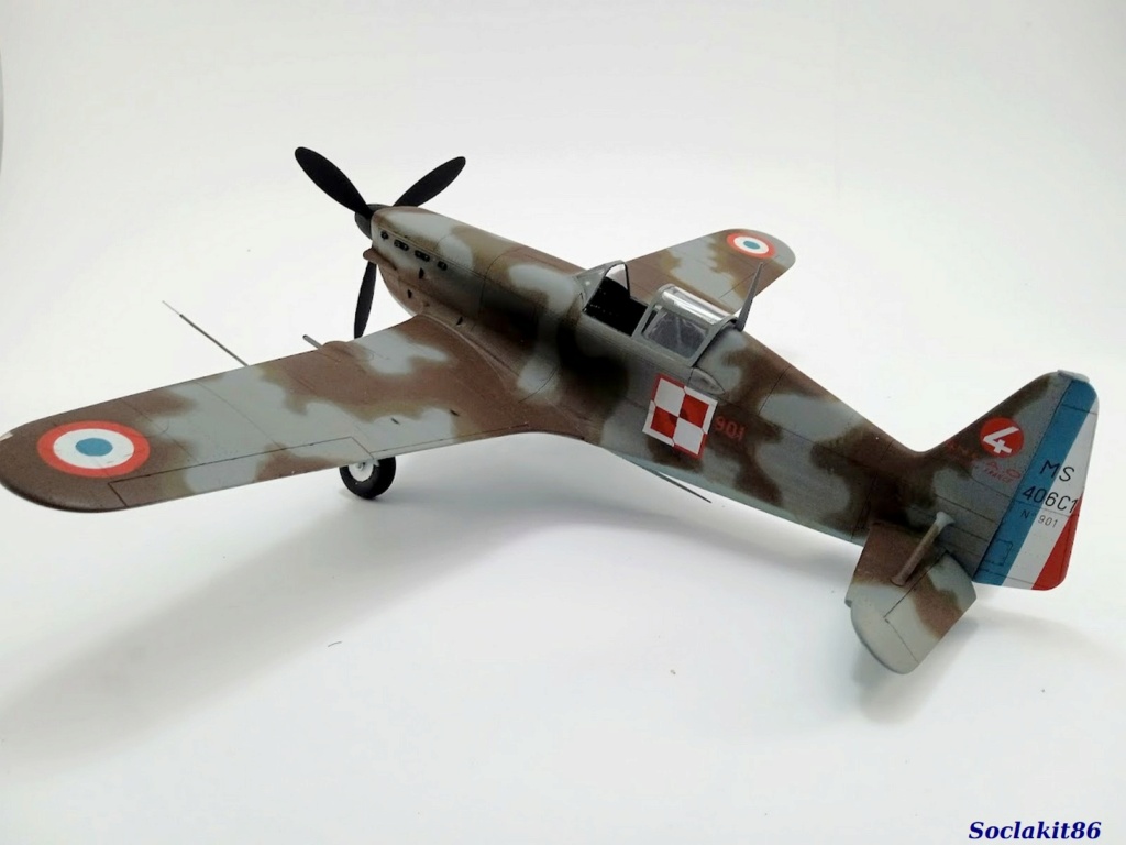 * 1/32 - Morane Saulnier MS 406 - Azur /AB Toys + décals Kagero Top Colors - Page 4 M6435