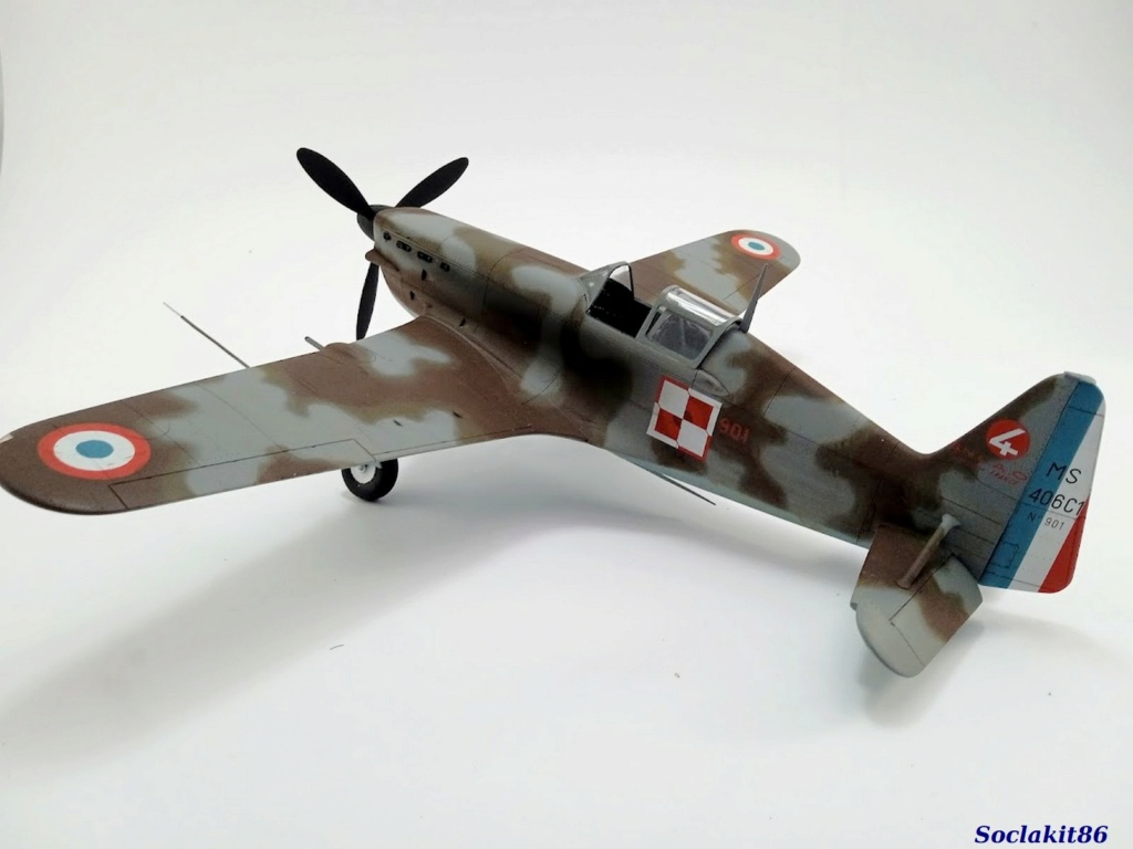 * 1/32 - Morane Saulnier MS 406  -  Azur /AB Toys + décals Kagero Top Colors  - Page 4 M6435