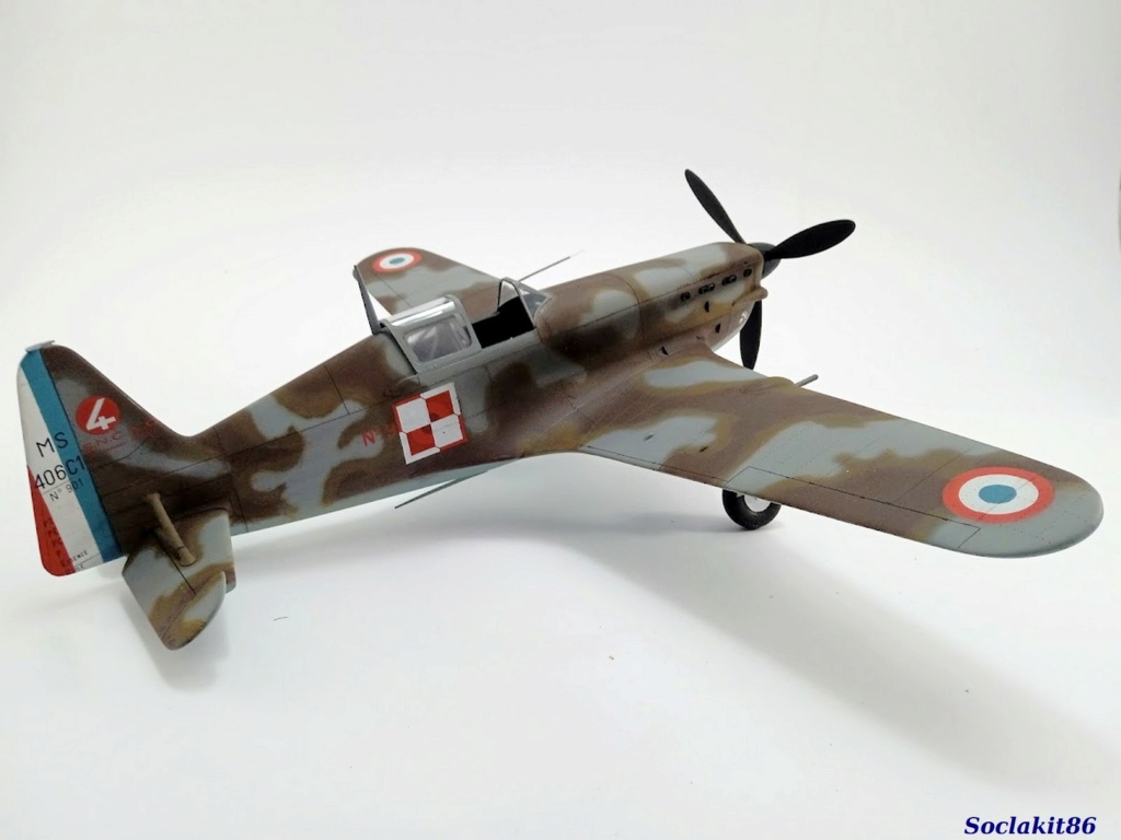 * 1/32 - Morane Saulnier MS 406  -  Azur /AB Toys + décals Kagero Top Colors  - Page 4 M6536