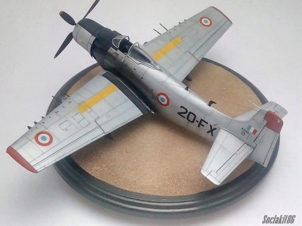 AD-4 Skyraider n°123895 /SFERMA 110 de l'EC 3/20  (Tamiya 1/48) M7213