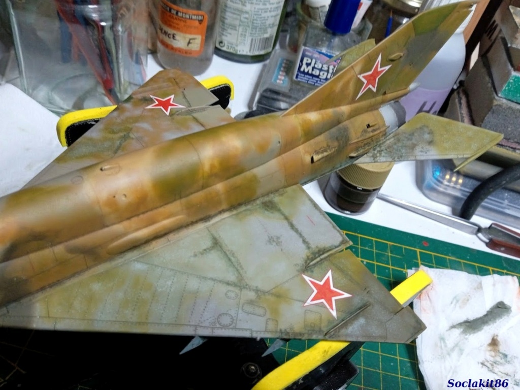 [Eduard W.E] 1/48 - Mikoyan-Gourevitch MiG-21 MT Fishbed Izdeliye 96B s.n 96.14.40  "14 liseré Blanc"  M8513