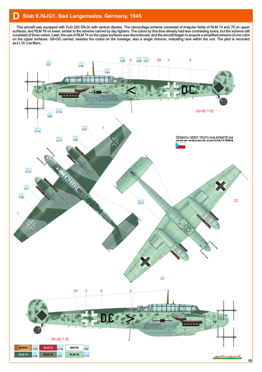 1/48  - Messerschmitt Bf 110G-4 - Revell 04508  Messer46