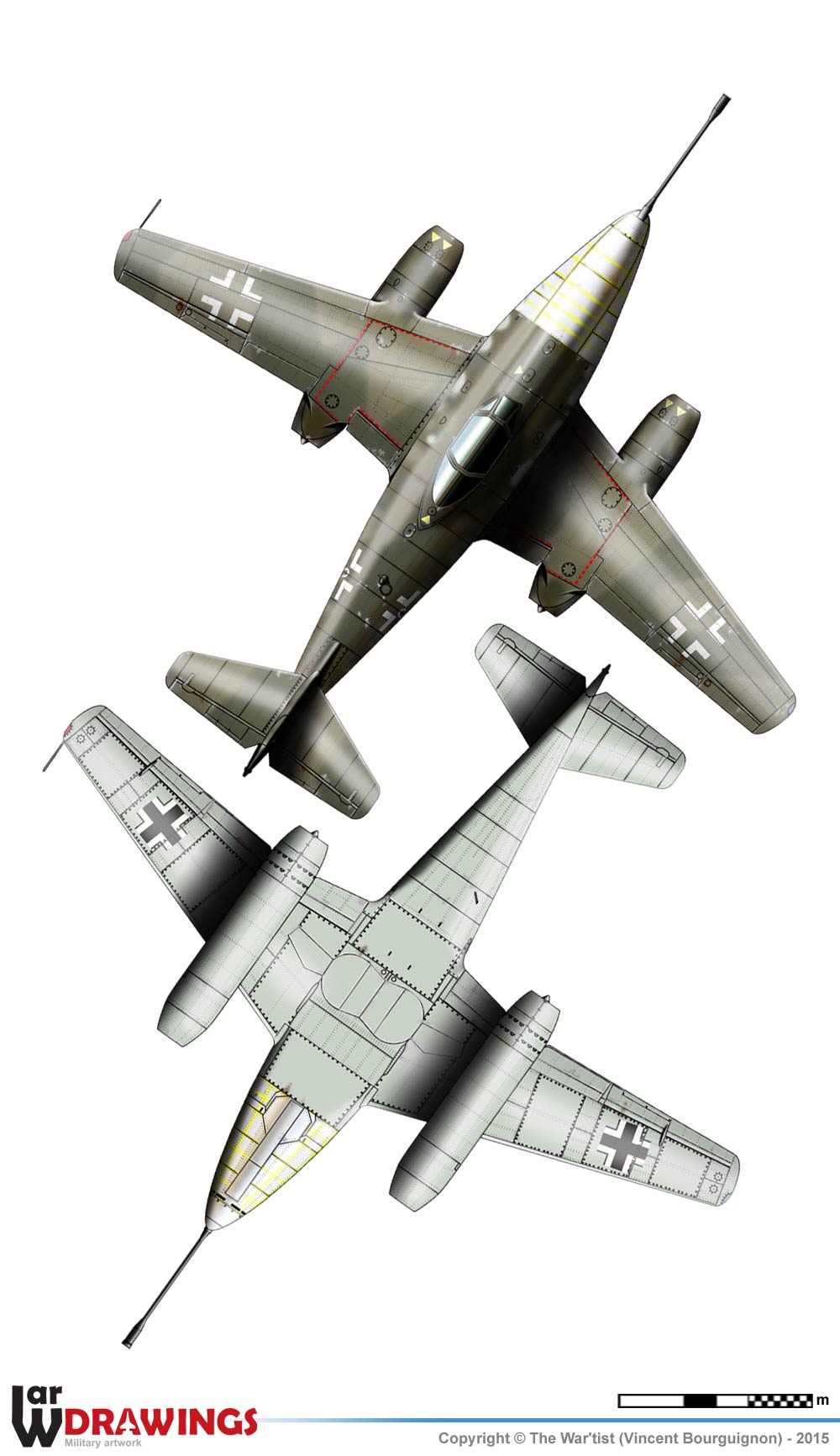 1/48 - Messerschmitt Me 262B-1a et 262B-1a/U1 -   Dragon P2_410