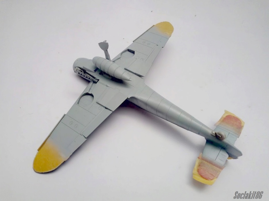 1/48 - Bf 109G-6 - Hasegawa + Aviation USK R2410