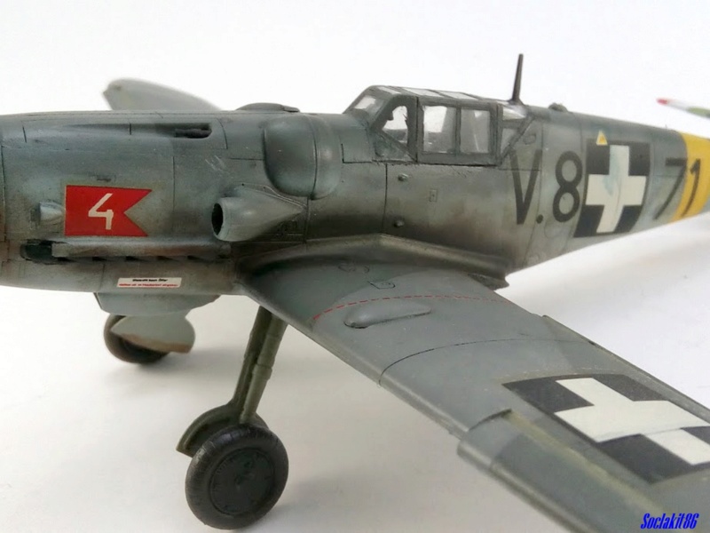 Bf 109 G-6 Hongrois V-8+71 du l'escadron de chasse 4/101 ( Octobre 1944) Hasegawa 1/48 +Décals Aviation USK - Page 2 R4410