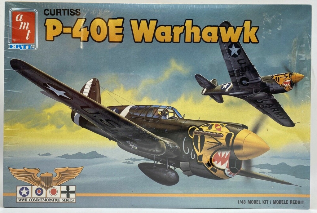1/48 -  Curtiss P-40E Warhawk - AMT/ERTL   S-l16030