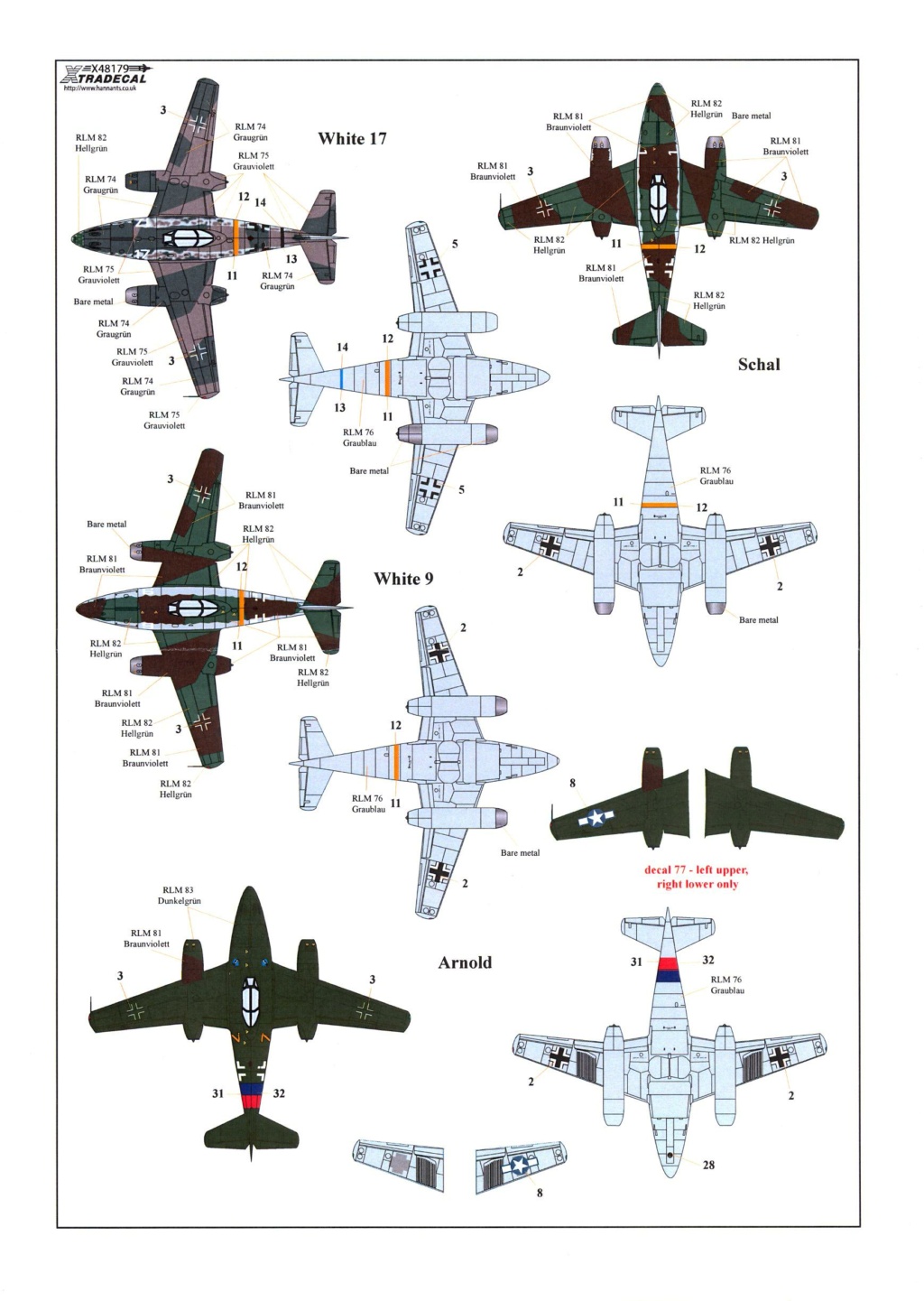 Me 262A-1a ( Dragon 1/48) X4817925