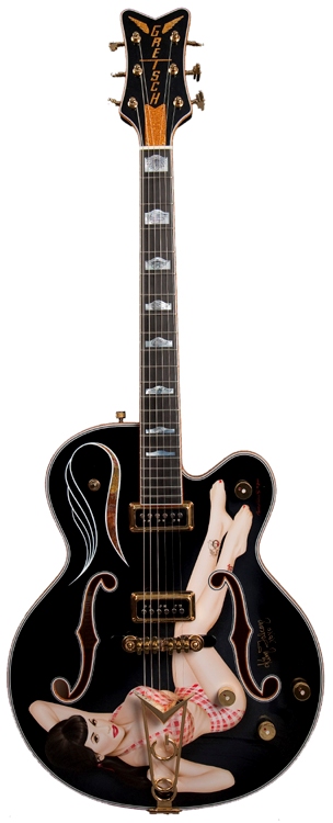 Gretsch Black Kim Falcon Custom Shop Countr10