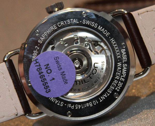 Nouvelle Hamilton Khaki Navy Pioneer Hamilt10