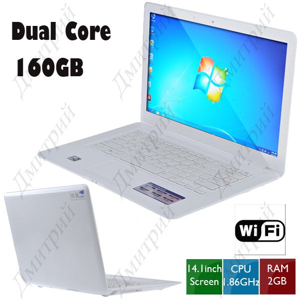 Стильный ноутбук, 2 ядра,Windows 7, Супер цена !!! 24612011