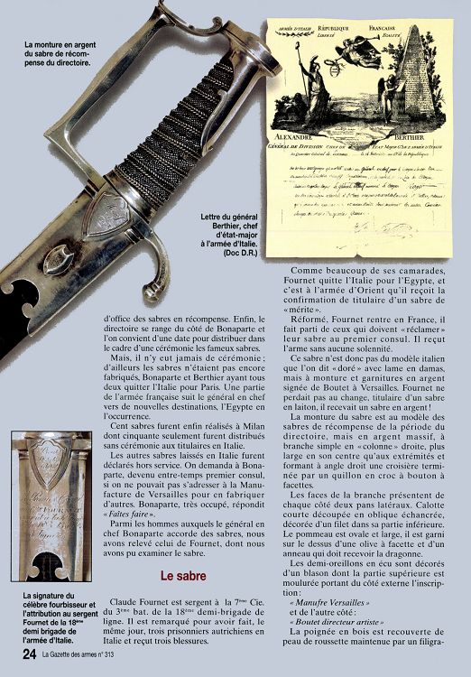 Quid des sabres de Grenadiers de la Garde du Directoire / des Consuls - Page 2 21260-14