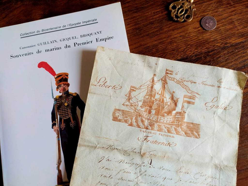 Lettre illustrée d'un marin du Consulat (1802) 29979010